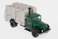 HACHETTE BERLIET GDR 7W BOM 1950 Śmieciarka BER78 1:43