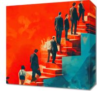 Obraz 40x40cm Metafory Sukcesu