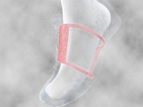 Skarpety Compressport Run High - Wysokie / Sodalite / fluo blue na Arena.pl