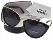 OKULARY PRZECIWSŁONECZNE DAMSKIE POLARYZACYJNE Z FILTREM UV400 KOCIE +