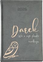 KALENDARZ A5 2026 DZIENNY terminarz z nadrukiem DLA ORNITOLOGA PREZENT