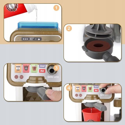 KASA SKLEPOWA INTERAKTYWNA PIZZERIA SKLEP DUŻY ZESTAW EKSPRES do KAWY WODA na Arena.pl