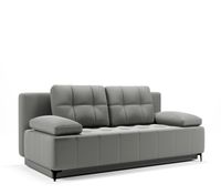 Kanapa Rozkładana z Funkcją Spania i Pojemnikiem Mavi 3-osobowa Szara