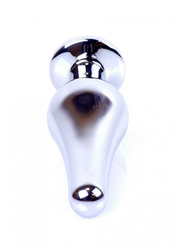 plug jewellery silver butt plug  clear na Arena.pl