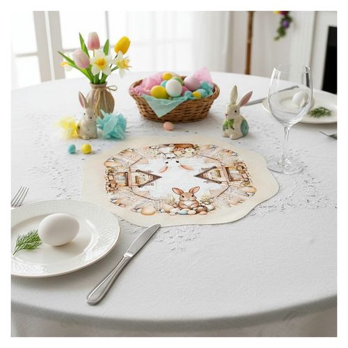 Serwetka Lapin 30 cm DomoweTekstylia | WNL603 030 | Święta Wielkanoc na Arena.pl