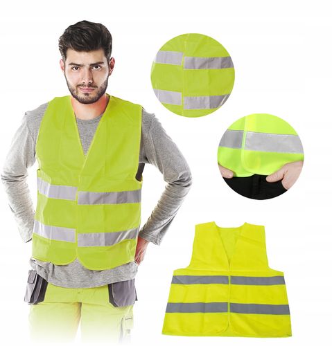 kamizelka odblaskowa żółta l na Arena.pl