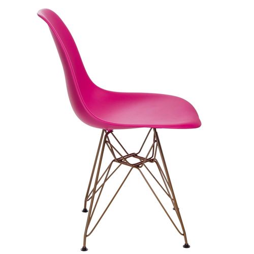Krzesło P016 PP Gold dark pink na Arena.pl