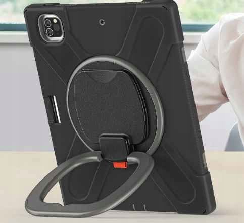 Etui do Pad Pro 12,9” z Podstawką i Paskiem na Ramię Czarne na Arena.pl