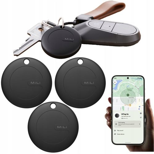 Lokalizator GPS 3xMiTag MiLi ANDROID Bluetooth do plecaka kluczy bagażu psa na Arena.pl