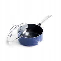 Blue Diamond Classic patelnia z pokrywką 16cm indukcja gaz nieprzywierająca