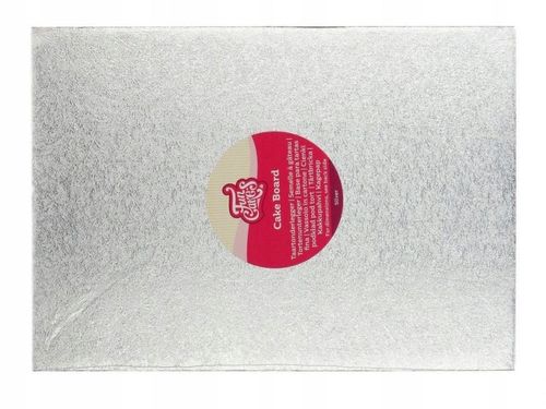 PODKŁAD POD TORT GRUBY srebrny FunCakes 12mm 40,5 x 30,5 cm - 1szt. na Arena.pl