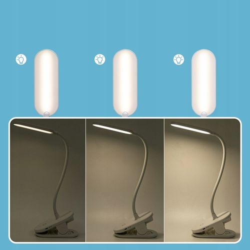 Bezprzewodowa lampka LED nocna na klips Aigostar na Arena.pl