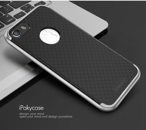 Etui iPaky Premium Hybrid iPhone 7 Silver na Arena.pl