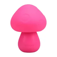 blush novelties mushroom vibe silikonowy masażer wodoodporny rożowy