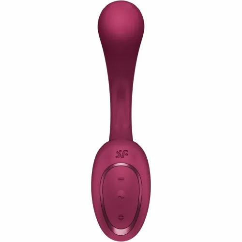satisfyer g for goddess 2 rabbit, silikonowy, 60 programow, bordeaux na Arena.pl