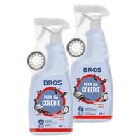 BROS Odstraszacz na Gołębie Płyn Spray Chroni 450 ml x 2 sztuki