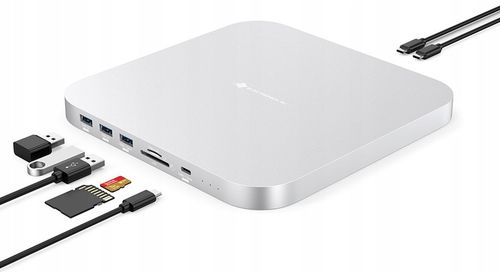 Hub MC25PRO M.2 NVMe NGFF SSD SATA 2,5'' Mac Mini M1 M2 Studio USB 3.0 SD na Arena.pl