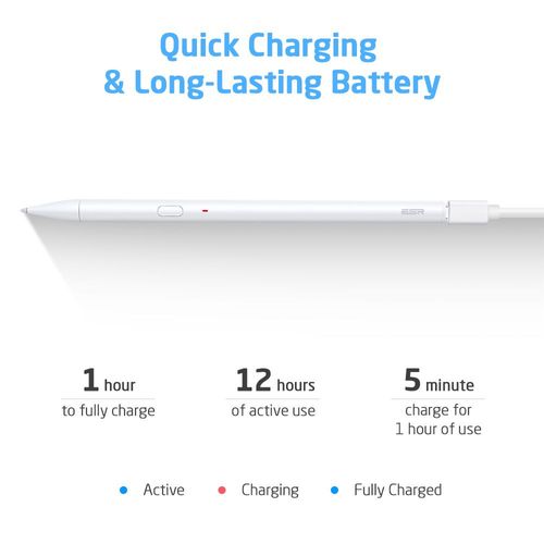 ESR DIGITAL+ STYLUS PEN IPAD WHITE na Arena.pl