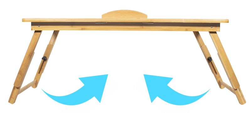 Stolik pod laptopa bambus XL zdjęcie 5