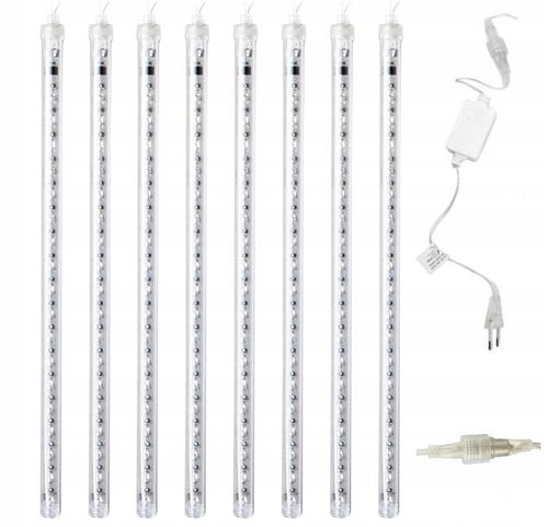 SOPLE METEORY MULTIKOLOR LED LAMPKI PADAJĄCY ŚNIEG 30cm Kolorowy na Arena.pl