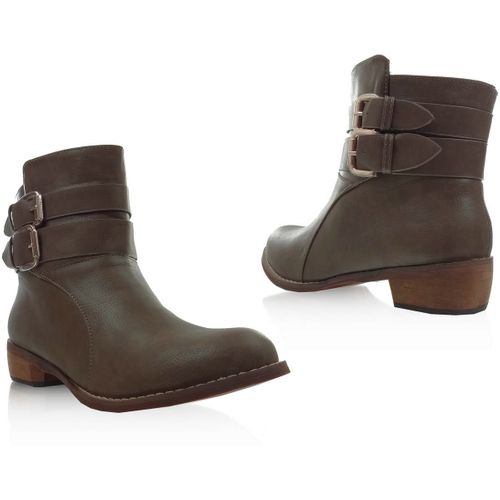 Botki stylowe AF-190 KHAKI - 40 na Arena.pl