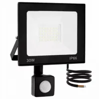 LAMPA LED Z CZUJNIKIEM RUCHU 30W IP66 BIAŁY ZIMNY