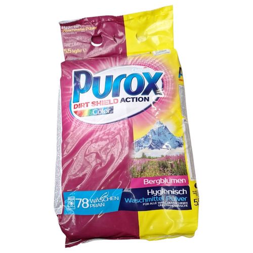 proszek do prania purox kolor 5,5kg worek clovin na Arena.pl