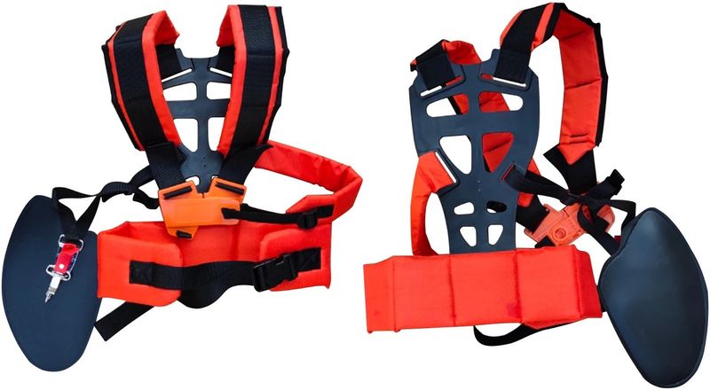 Profesjonalne Szelki Do Kosy Spalinowej Pas Uprząż Podwójne Szelki Top Professional CEDRUS NZ684 STIHL, HUSQVARNA , ALKO, STIGA , MAKITA , OLEO-MAC zdjęcie 2