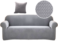 POKROWIEC NA KANAPĘ SOFĘ NAROŻNIK ELASTYCZNY ŻAKARD JODEŁKA 235-300