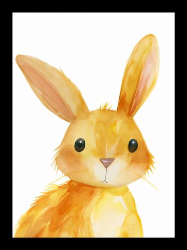 Plakat 13x18cm Słodki Zajączek na Arena.pl