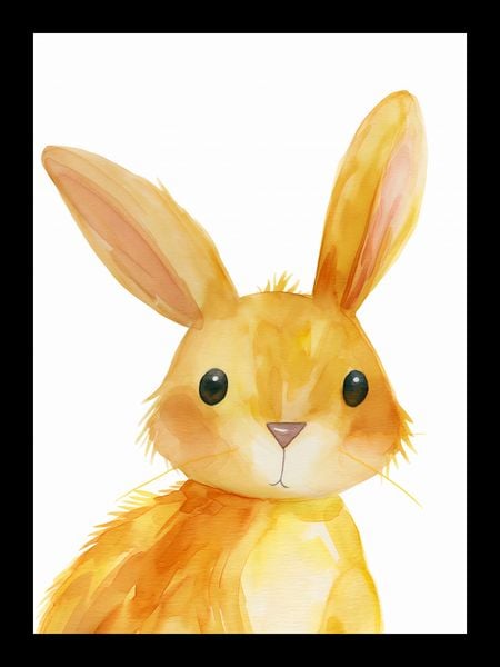 Plakat 13x18cm Słodki Zajączek zdjęcie 2