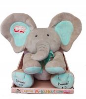 SŁONIK A KUKU INTERAKTYWNY mówi i śpiewa po polsku MADEJ miętowy