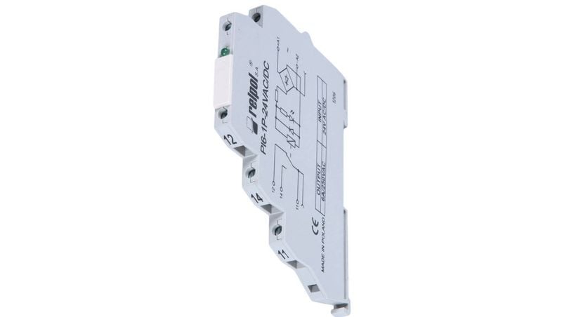 Przekaźnik interfejsowy 1P 6A 24V AC/DC AgSnO2 PI6-1P-24VAC/DC 858552 ...