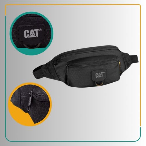 Saszetka Męska Do Pracy Pojemna Wytrzymała CATERPILLAR Czarna 2 L na Arena.pl