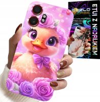 ETUI DO SAMSUNG XCOVER 7 PRO - SŁODKA KACZUCHA, KACZKA NA RÓŻOWYM TLE