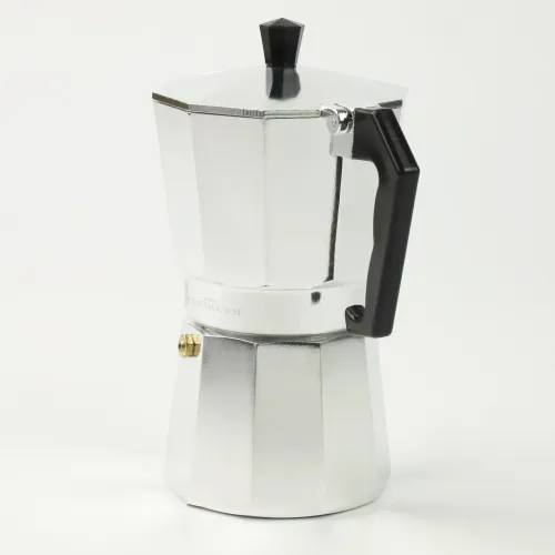 KAWIARKA ALUMINIOWA ZAPARZACZ DO KAWY KAFIETERKA WŁOSKA MOKA NA 6 FILIŻANEK na Arena.pl
