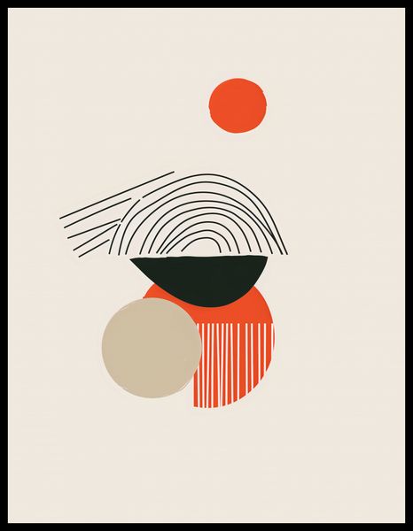 Plakat 50x65cm Centralne Słońce zdjęcie 2