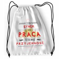Plecak Dla Syna Sportowy Szkolny Worek Torba Z Nadrukiem Ze Zdjęciem