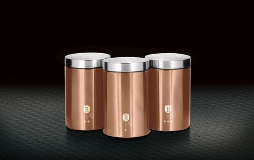 chlebak z zestawem pojemników berlinger haus bh-6730 rose gold na Arena.pl