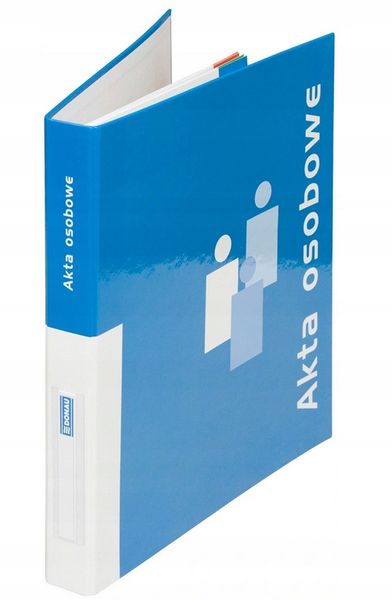 Segregator A4/2R Niebieski Do Akt Osobowych 5403 zdjęcie 6