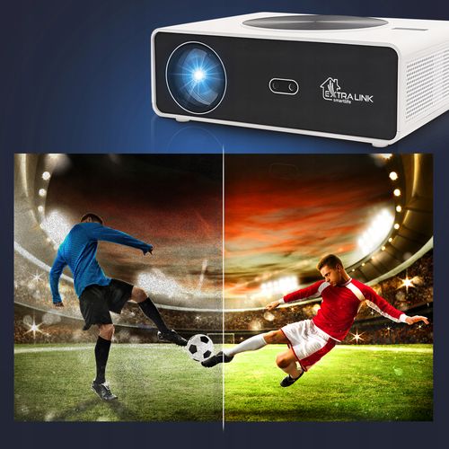 Projektor Extralink Smart Life Vision Max LCD Full HD Android TV WIFI na Arena.pl