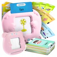 KARTY DO NAUKI ANGIELSKIEGO Zabawka Czytnik Kart Do Wczesnej Nauki Języka