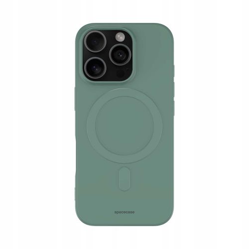 Spacecase Silicone Magnetic Case Iphone 16 Pro Dark Green na Arena.pl