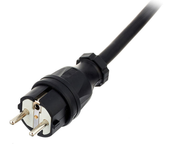 Kabel zasilający przedłużacz 5m oświetlenie nagłośnienie H07RN-F 2,5 mm² zdjęcie 3