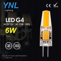 ŻARÓWKA DIODOWA G-4 6W CIEPŁA/zimna ŚCIEMNIALNA