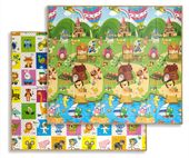 MILLY MALLY 6435 Mata piankowa składana play Colourful Animals T1