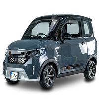 Czterokołowiec lekki, skuter elektryczny zabudowany z dachem ECOMO 4