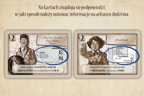 Detektywistyczna gra planszowa - Niepożądani goście - ponad 1000 śledztw na Arena.pl