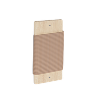 DRAPAK DLA KOTA WISZĄCY OWINIĘTY DREWNO 40 X 19 CM