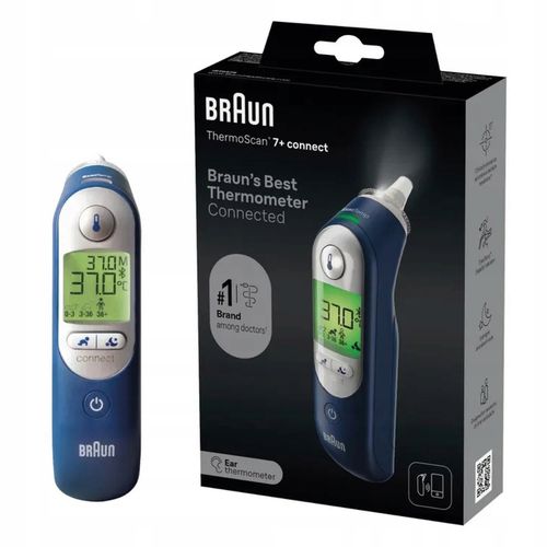 TERMOMETR DOUSZNY DOKŁADNY BRAUN THERMOSCAN 7+ CONNECT IRT6575 BLUETOOTH na Arena.pl